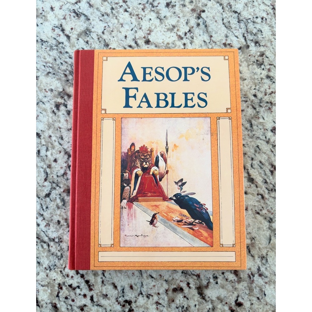 Aesop's Fables‎ 1987 Vintage Exeter Hardcover Illustrated Childrens Classic